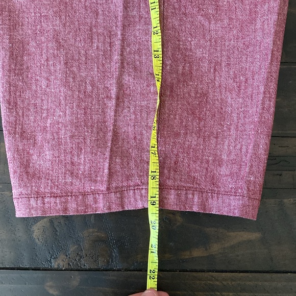 OLD NAVY Red Twill Shorts size 33 - Picture 4 of 7